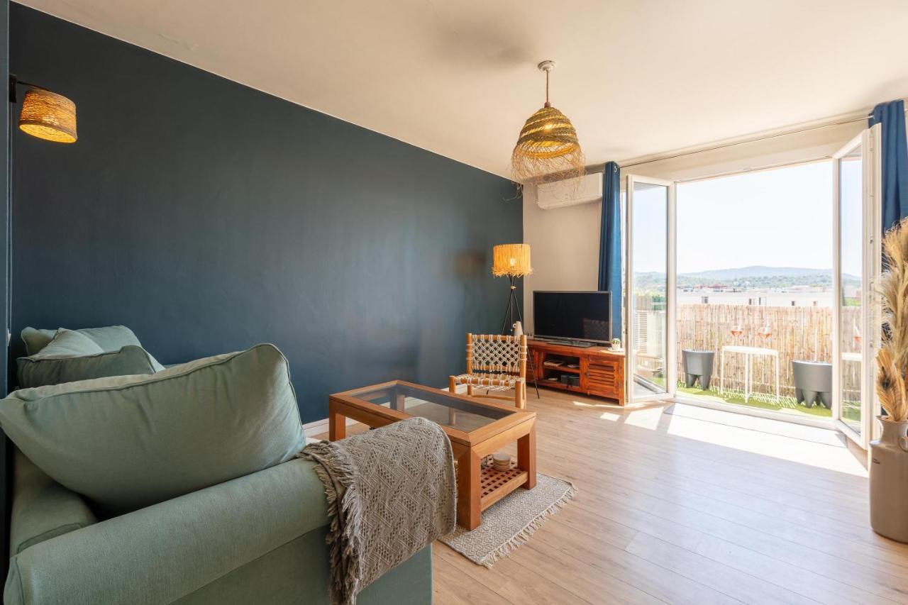 Le Blue Sea - Appt Classe 3 Etoiles A 650M De La Plage Le Lavandou Zewnętrze zdjęcie